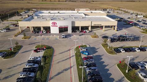 Longo toyota prosper tx - Prosper, TX 75078 Open until 8:00 PM. Hours. Mon 9:00 AM -8:00 PM Tue 9:00 AM ... Delivering a great customer experience at Longo Toyota of Prosper is what we strive for. Our friendly staff are experts in everything Toyota.